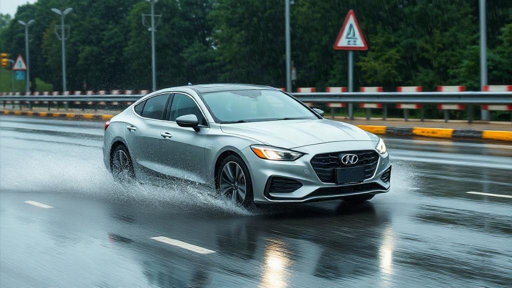 Aquaplaning – jak uniknąć utraty przyczepności na mokrej nawierzchni?. Technika jazdy w deszczu: płynność, a nie walka z autem Aquaplaning – jak uniknąć utraty przyczepności na mokrej nawierzchni?. Technika jazdy w deszczu: płynność, a nie walka z autem